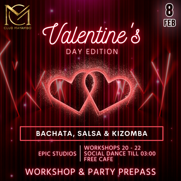 Club Mayambo Valentine's Day Workshop & Party Pass