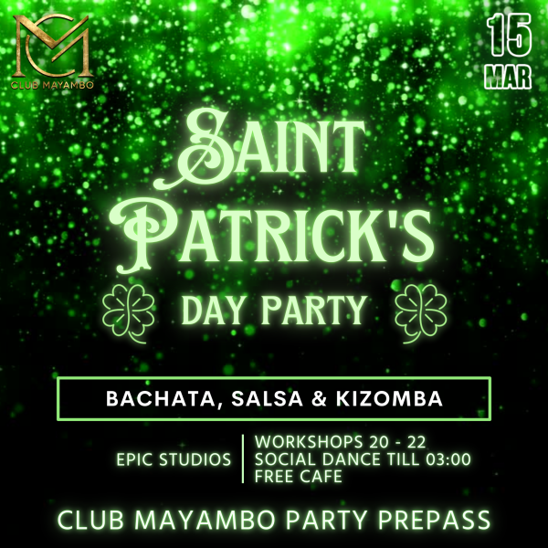 Club Mayambo St. Patrick’s Day Party Pass