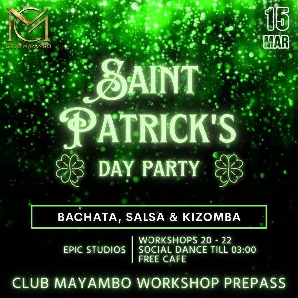 Club Mayambo St. Patrick's Day Workshop Pass